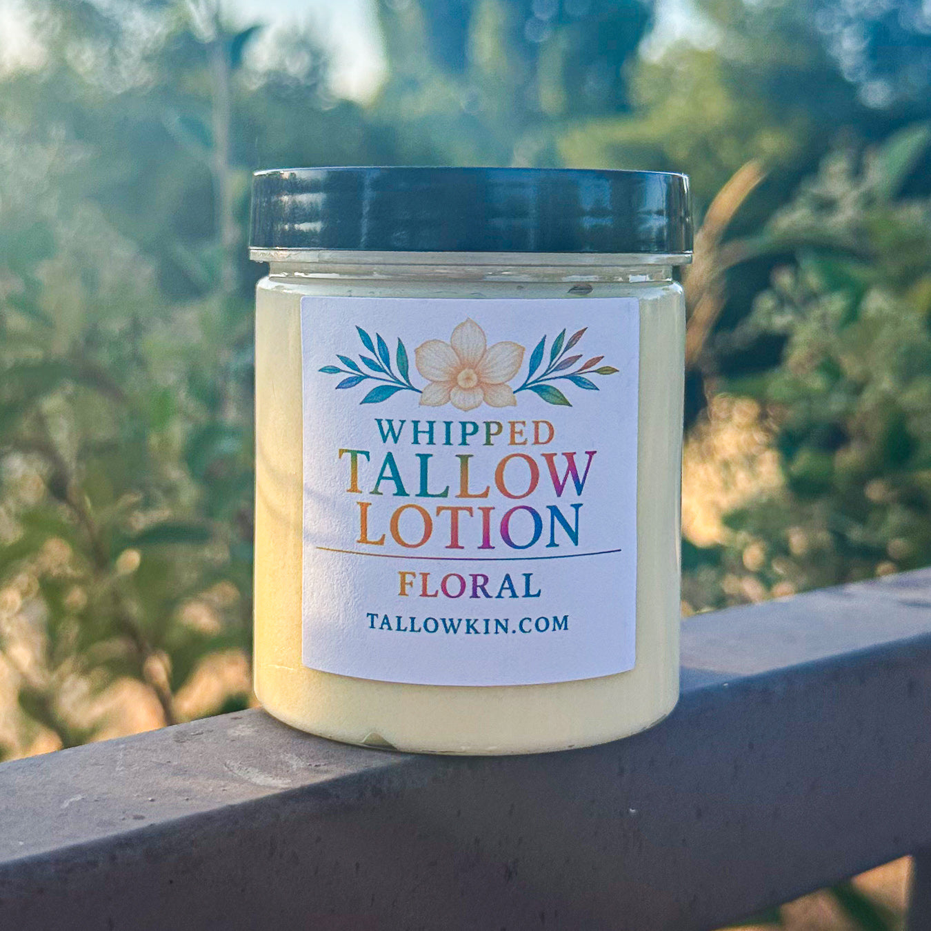 Whipped Tallow Cream – Floral 6 oz